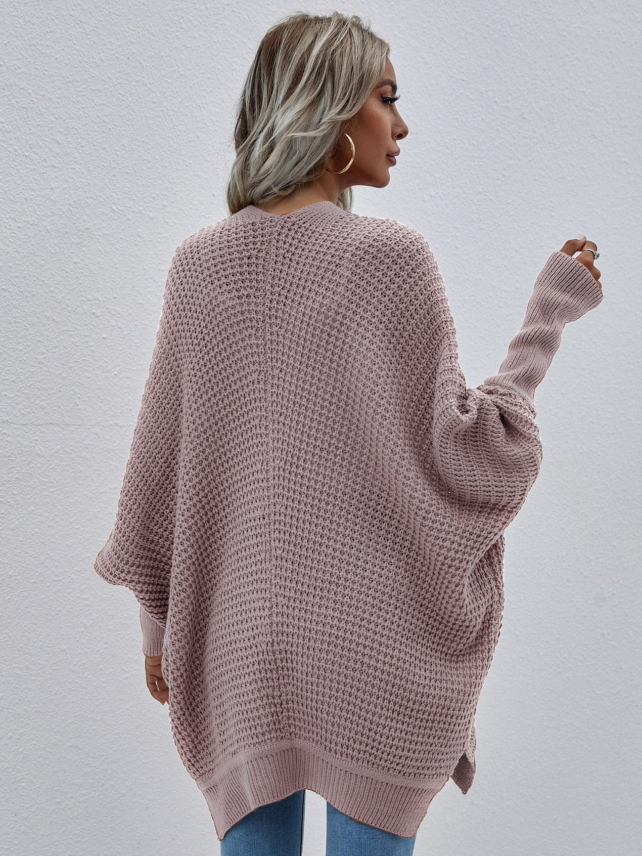 Lantern Sleeve Cardigan